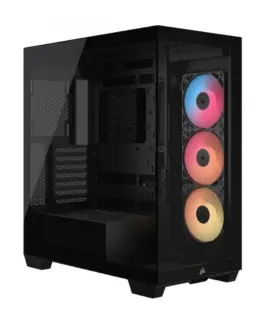 Corsair Case 3500X RSR ARGB TG Mid-Tower черен