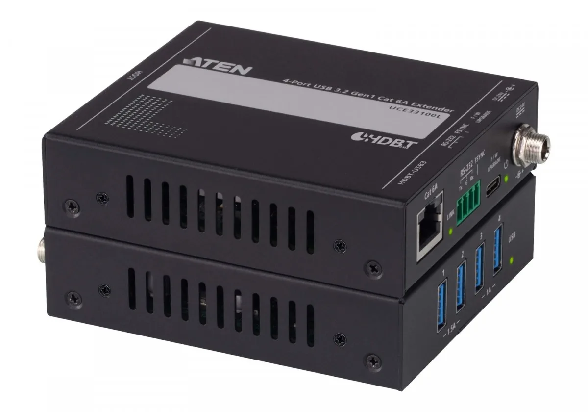 ATEN 4-port USB 3.2 Gen 1 Cat 6A Extender