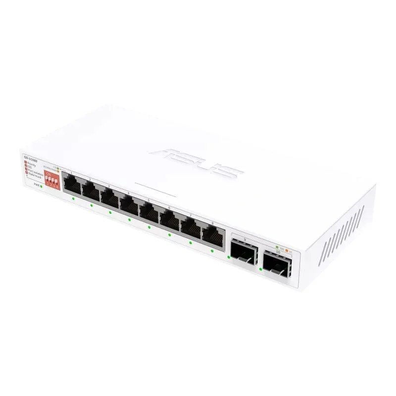 Asus Unmanaged Switch QG-U1080 8-Port 2.5G + 2-Port 10G SFP+ - Image 4
