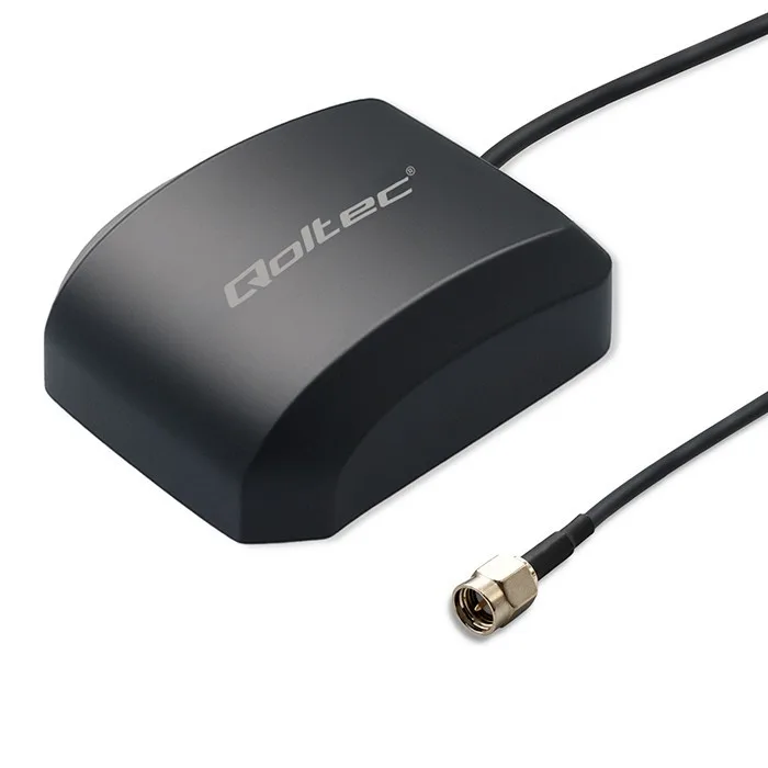 Qoltec GPS GLONASS antenna with magnetic base 28dB