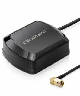 Qoltec GPS GLONASS antenna 28dBi 50W SMA RA