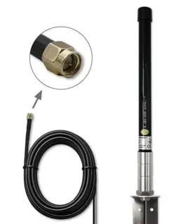 Alternative view of Qoltec 4G LTE antenna 15dBi external SMA omnidirect