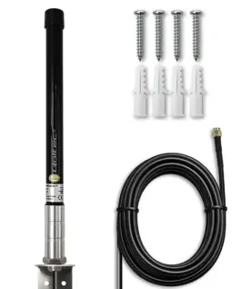 Qoltec 4G LTE antenna 15dBi external SMA omnidirect