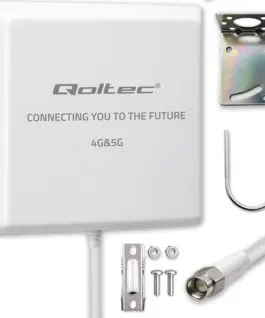 Qoltec 4G 5G LTE antenna 9dBi external SMA 3m