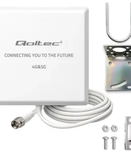 Qoltec 4G 5G LTE antenna 9dBi external SMA 3m