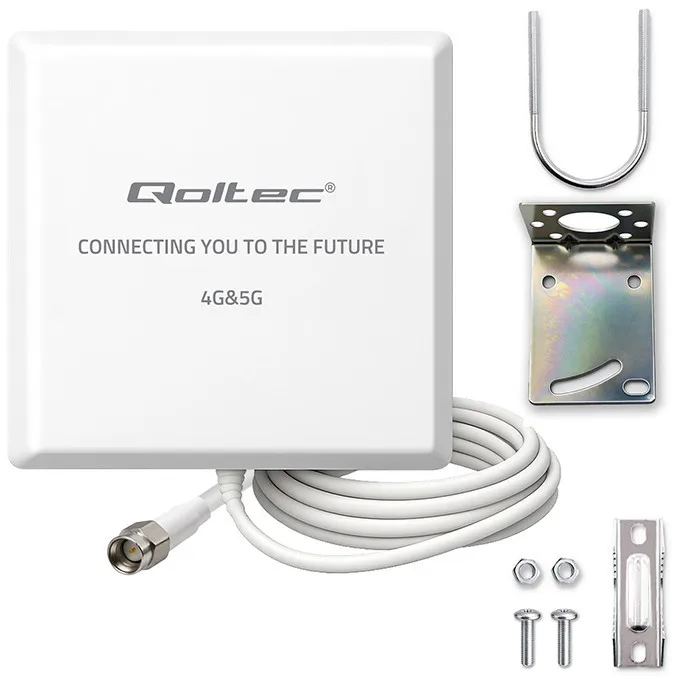Qoltec 4G 5G LTE antenna 9dBi external SMA 3m - Image 5