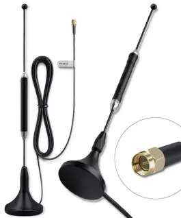 Qoltec 4G LTE antenna 5dBi 600 2700 MHz SMA 3m