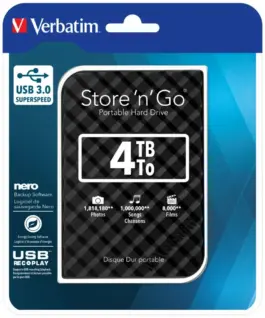 Verbatim Store n Go 4TB USB 3.0 53223