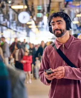 Alternative view of Philips безжични слушалки TAH6509BK/00