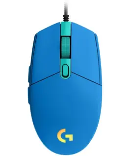 Геймърска мишка LOGITECH G203 LIGHTSYNC Corded Gaming Mouse - BLUE - USB