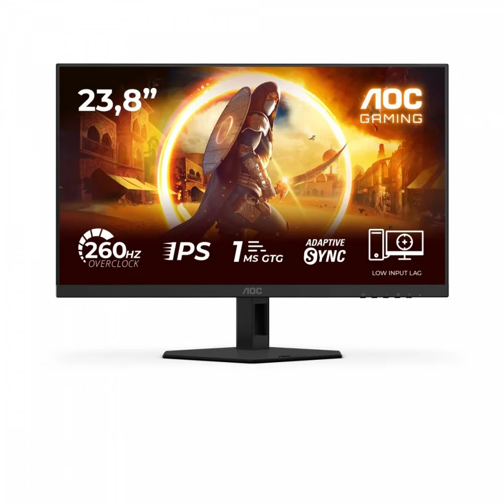 AOC Monitor 23.8 inches 24G4ZRE Fast IPS 240Hz HDMIx2 DP