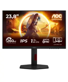 AOC Monitor 23.8 inches 24G4ZR Fast IPS 240Hz HDMIx2 DP Pivot
