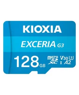 Kioxia памет Card microSD 128GB Gen3 UHSI U3 V30 адаптер Exceria