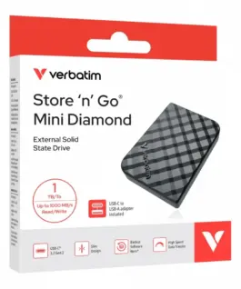 Verbatim Mini Diamond SSD 1TB USB-C 32025