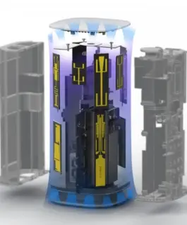 Alternative view of ZTE Router MC888 Pro 5G stationary