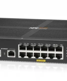 Alternative view of Hewlett Packard Enterprise Switch Aruba Networking 6000 12G Class4 PoE 2G/2SFP 139W R8N89B