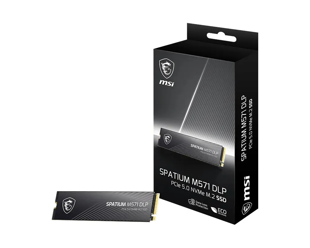 MSI SSD SPATIUM M571 DLP 4TB M.2 PCIe 5.0 14500/11000