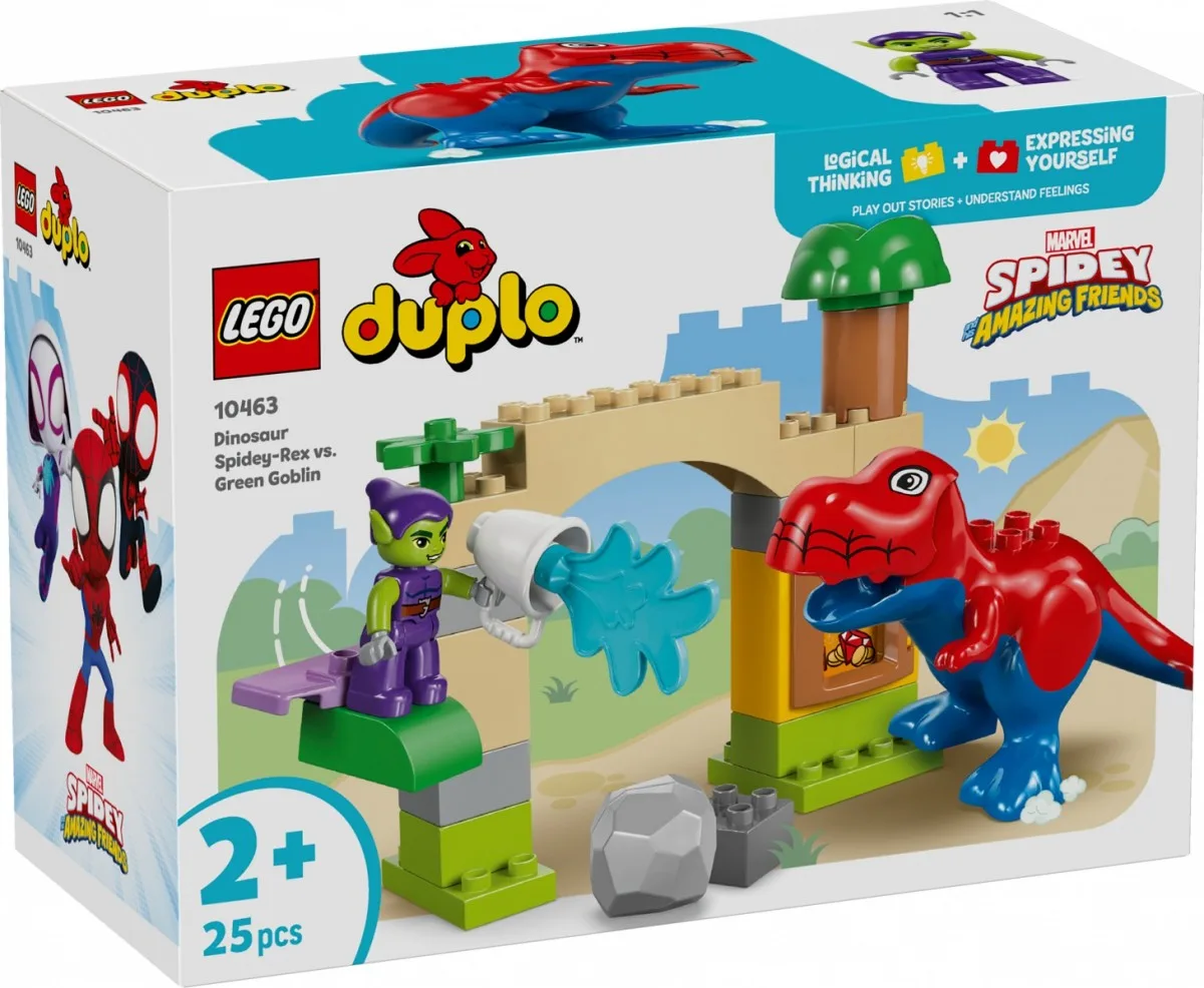 LEGO LEGO DUPLO Disney 10463 Dinozaur Spidey-Rex i зеленy Goblin