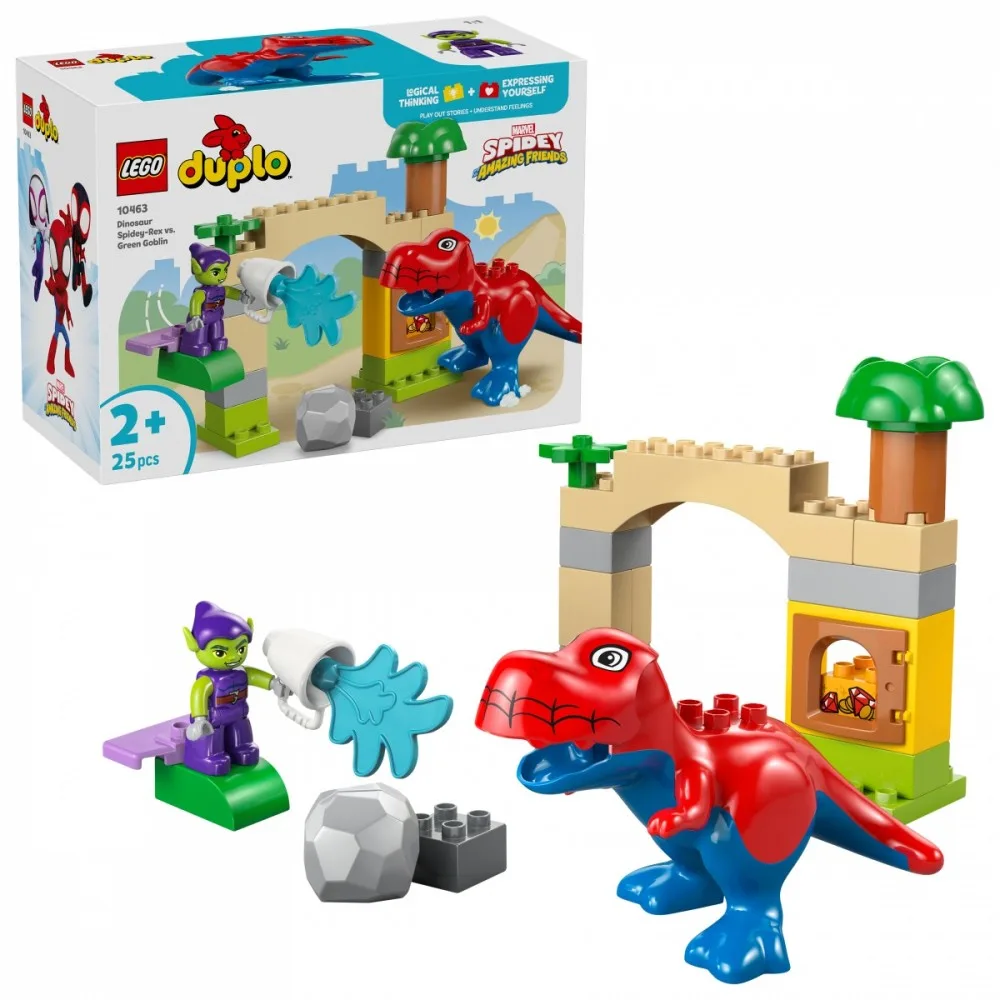 LEGO LEGO DUPLO Disney 10463 Dinozaur Spidey-Rex i зеленy Goblin - Image 4