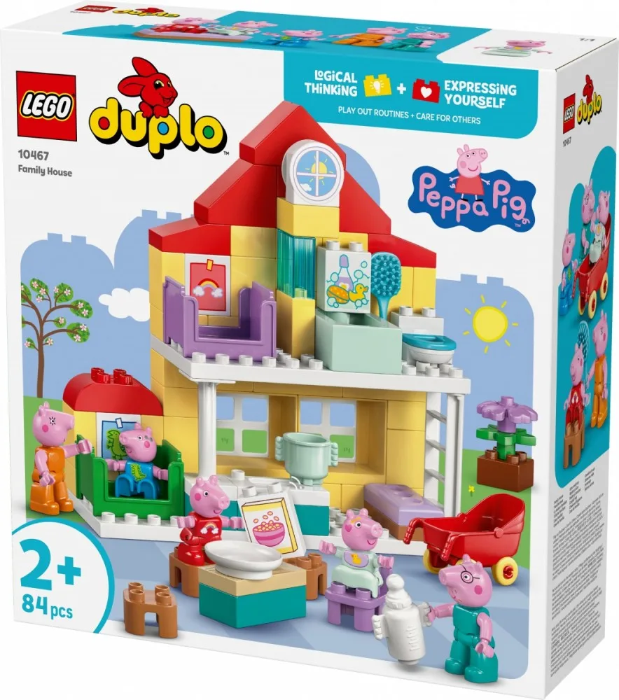 LEGO Bricks DUPLO Peppa Pig 10467 Family House - Image 2