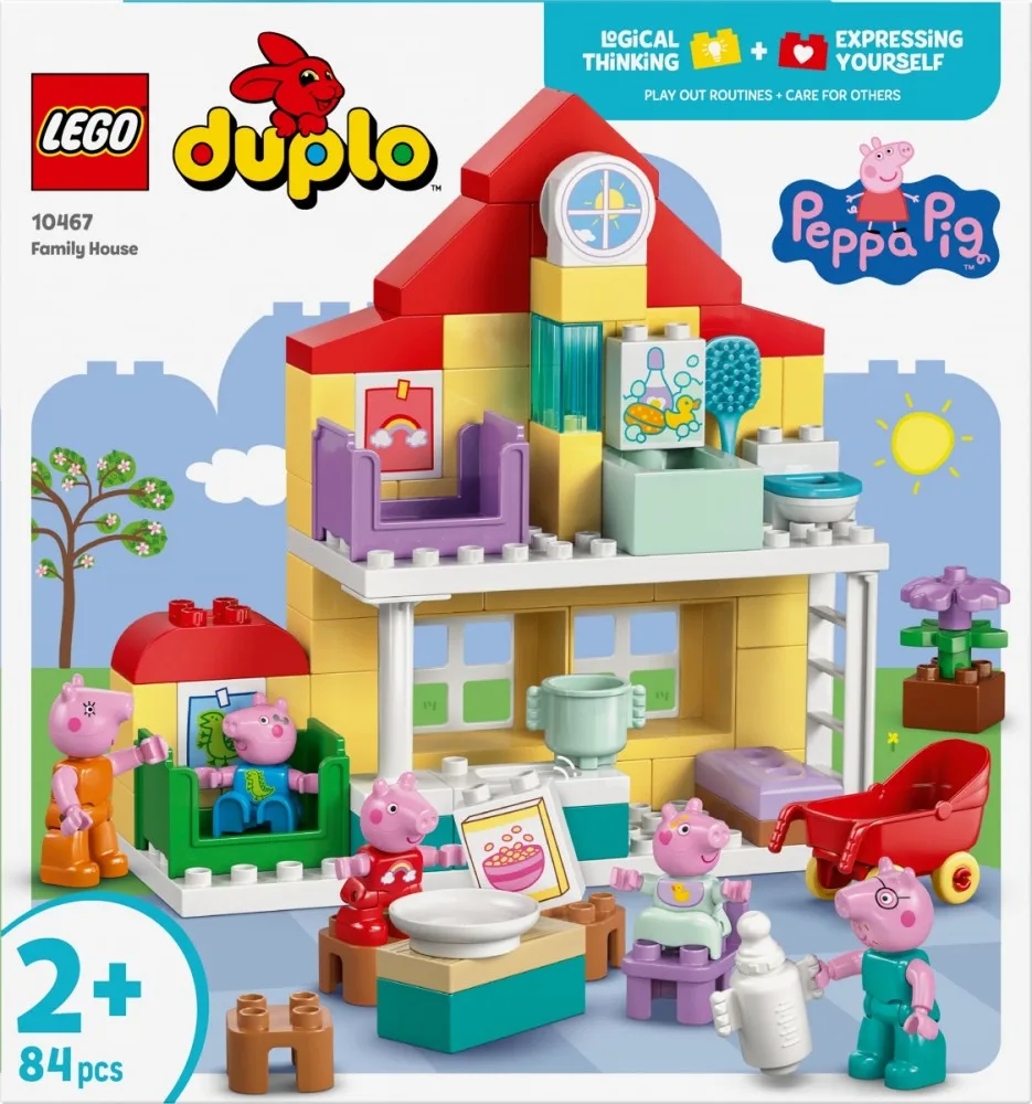 LEGO Bricks DUPLO Peppa Pig 10467 Family House - Image 3