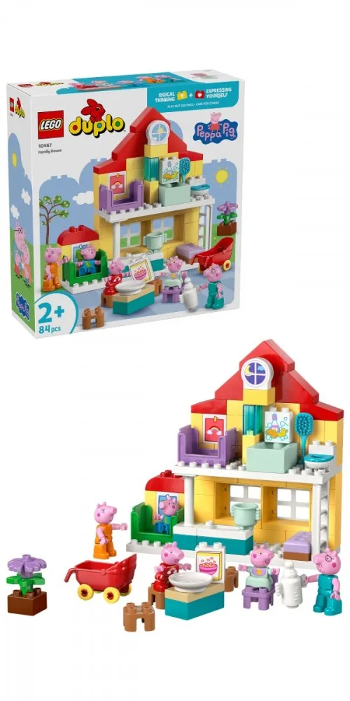 LEGO Bricks DUPLO Peppa Pig 10467 Family House - Image 4