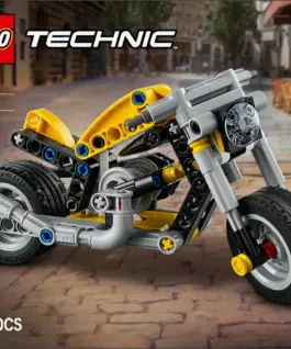LEGO Bricks Technic 42225 жълт Motorbike