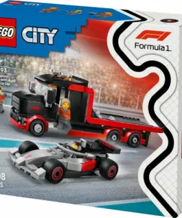 Alternative view of LEGO LEGO City 60493 F1 Display Truck with Audi F1 Race Car