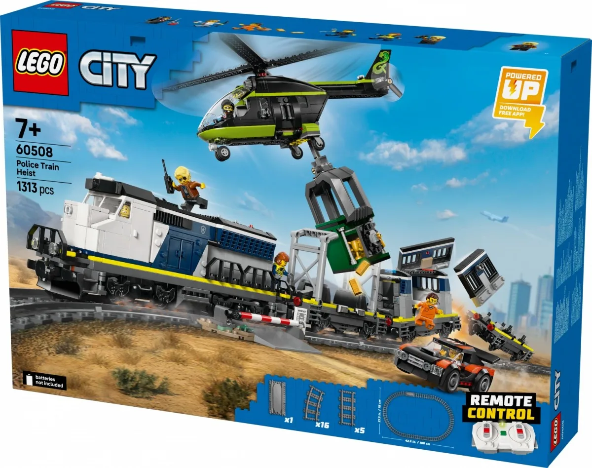 LEGO LEGO City 60508 Police Train Heist - Image 2