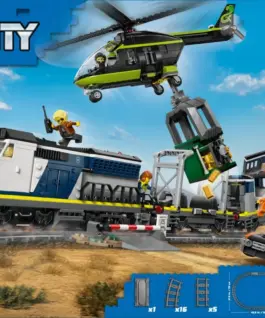 LEGO Bricks City 60508 Police Train Heist