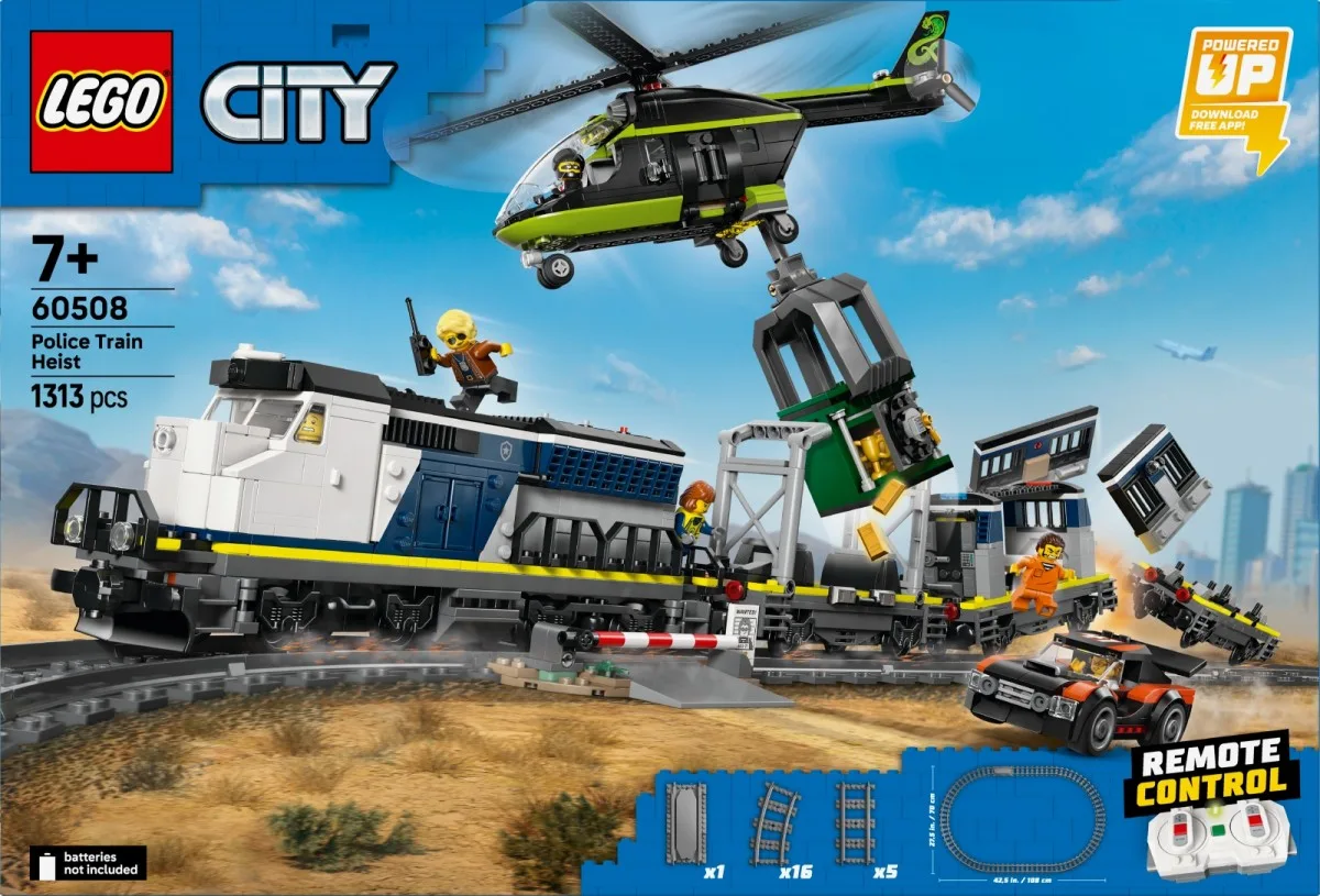 LEGO LEGO City 60508 Police Train Heist - Image 3