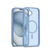 CRONG Case MagSafe iPhone 17 син Hybrid Matte Magne