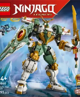 LEGO Bricks Ninjago 71860 Lloyds Titan Mech 15th Anniversary