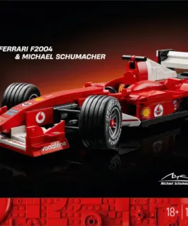 LEGO Bricks Icons 11375 Ferrari F2004 and Michael Schumacher
