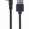 Gembird Angled оплетка кабел USB-A to 8-pin 02m