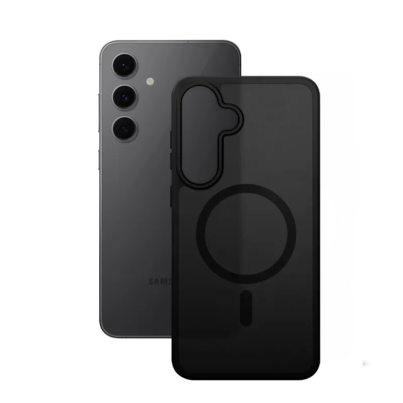 CRONG Case MagSafe Samsung Galaxy S24 FE черен - Image 3