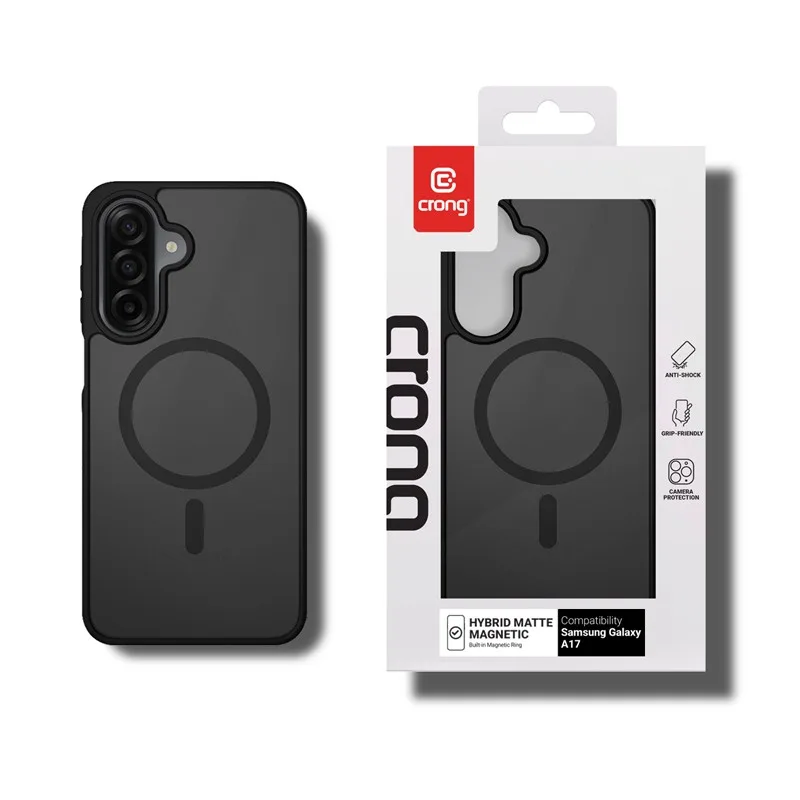 CRONG Case MagSafe Samsung Galaxy A17 черен - Image 4