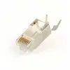 Gembird Modular plug CAT7 15u gold 10pcs
