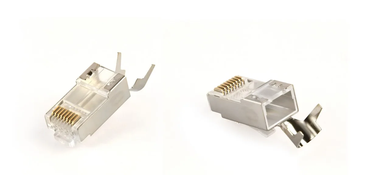 Gembird Modular plug CAT7 15u gold 10pcs - Image 3