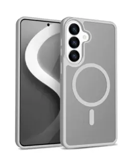 CRONG Case MagSafe Samsung Galaxy S26 сив