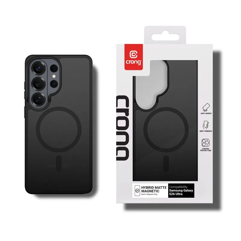 CRONG Case MagSafe Samsung Galaxy S26 Ultra черен - Image 3