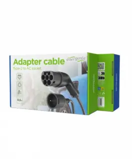 Alternative view of Gembird удължителен кабел typ 2/m-typE/f,3.7 kW, 0.5m