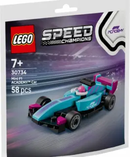 LEGO Bricks Speed Champions 30734 Small F1 ACADEMY Race Car