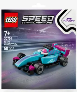LEGO Bricks Speed Champions 30734 Small F1 ACADEMY Race Car