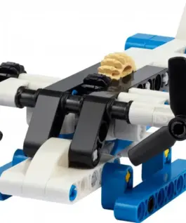 LEGO Bricks Technic 30736 бял seaplane