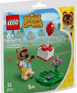 LEGO Bricks Animal Crossing 30731 Tom Nook and the flying gift