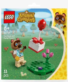 LEGO Bricks Animal Crossing 30731 Tom Nook and the flying gift