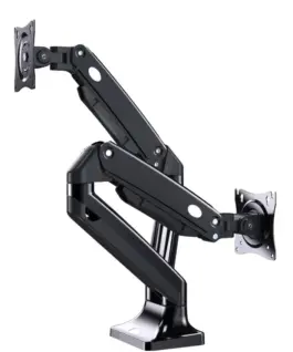 Gembird Desk arm adjustable for two monitors from 17 to 35 inches load capacity up to 10 kg