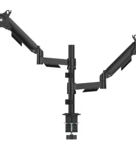 Gembird Desk arm adjustable for two monitors from 17 to 32 inches load capacity up to 9 kg