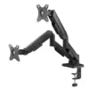 Gembird Dual монитор desk arm with USB ports adjustable from 17 to 32 inches load capacity up to 9